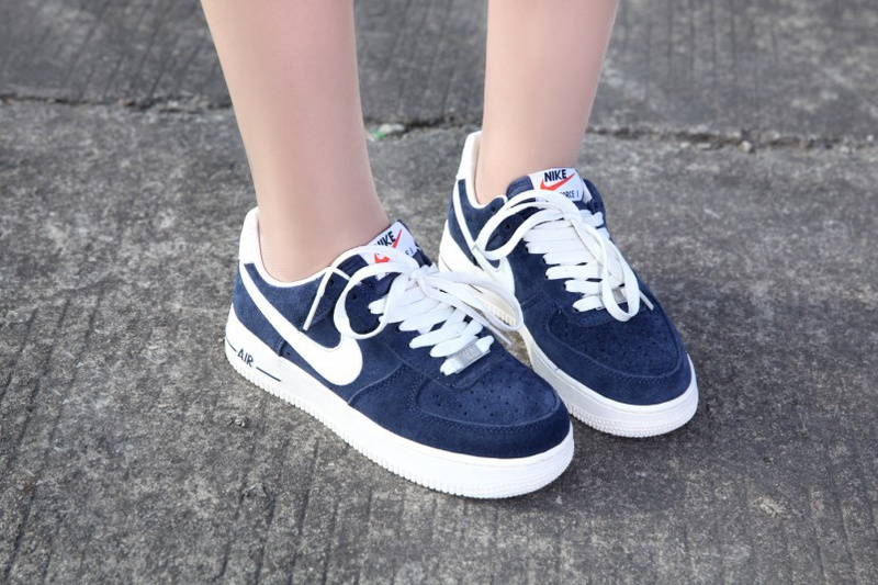 air force one nike bleu marine