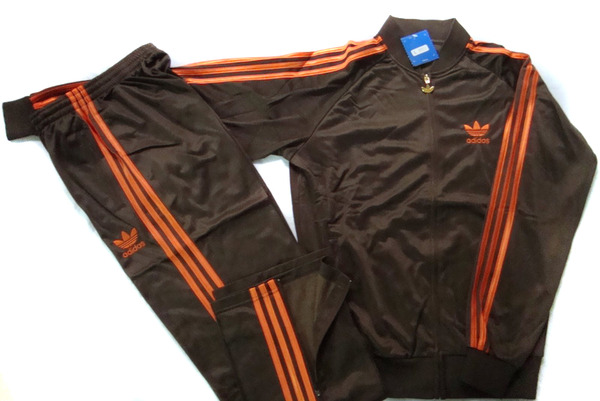 survetement adidas orange et noir