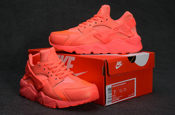 air huarache run femmes running nike chaussures fille rouge