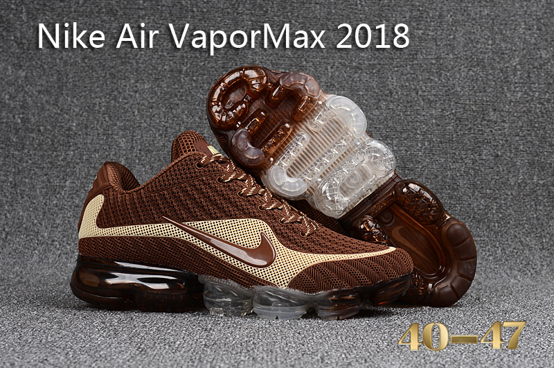 nike air vapormax flyknit femme brun