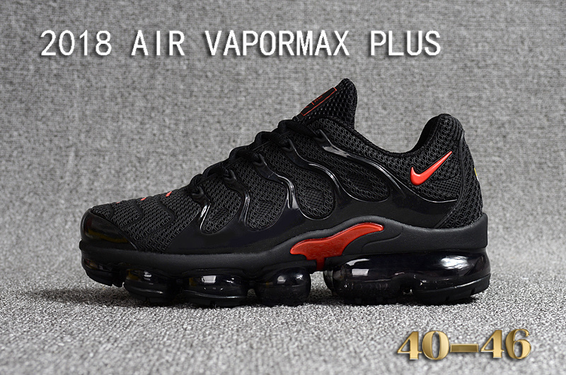 nike air vapormax plus red and black