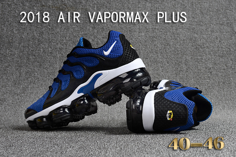 nike vapormax plus triple blue