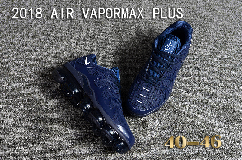 nike vapormax plus triple blue