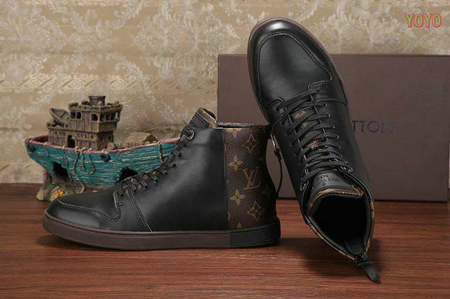 louis vuitton hommes damier chaussures de sport big flower back