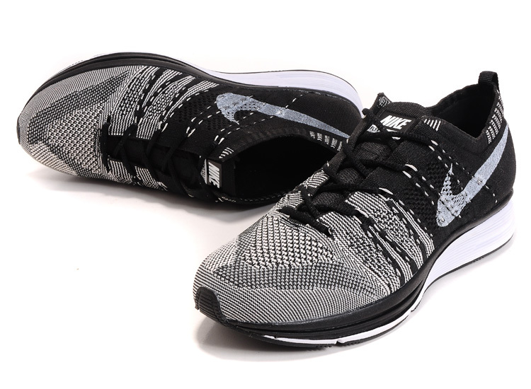 nike flyknit trainer grau