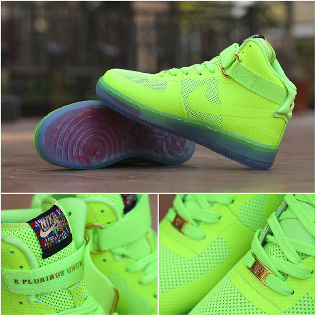 air force suede verte