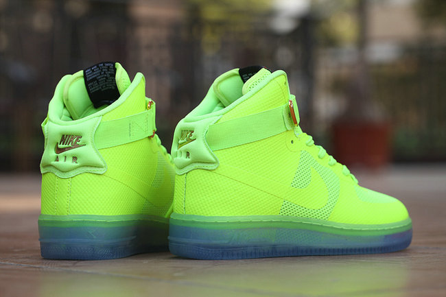 nike air force vert fluo