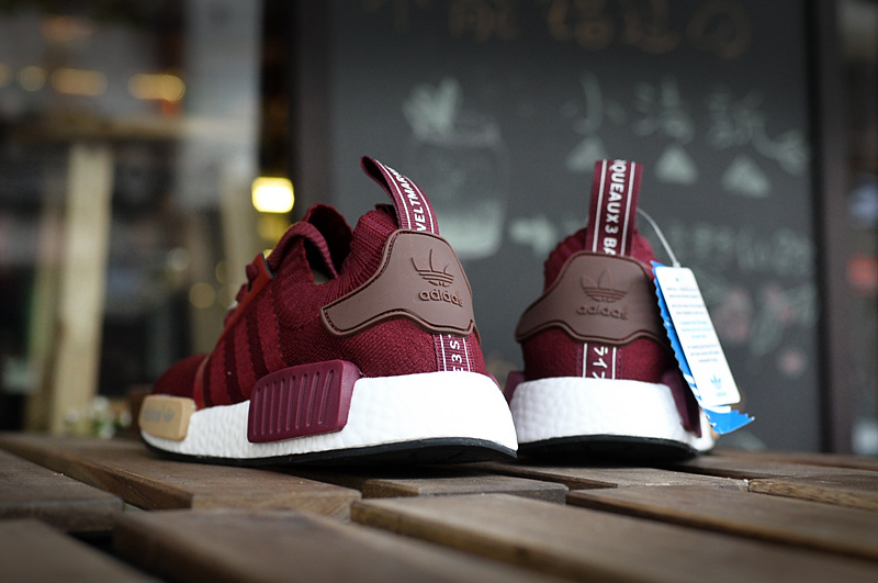 adidas nmd r1 Bordeaux homme