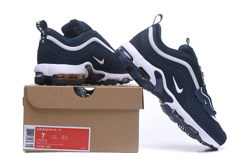 nike air max tn white and blue