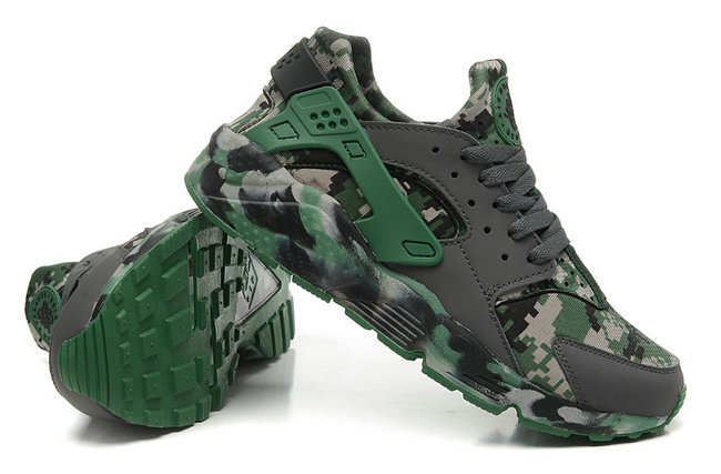 nike huarache verte