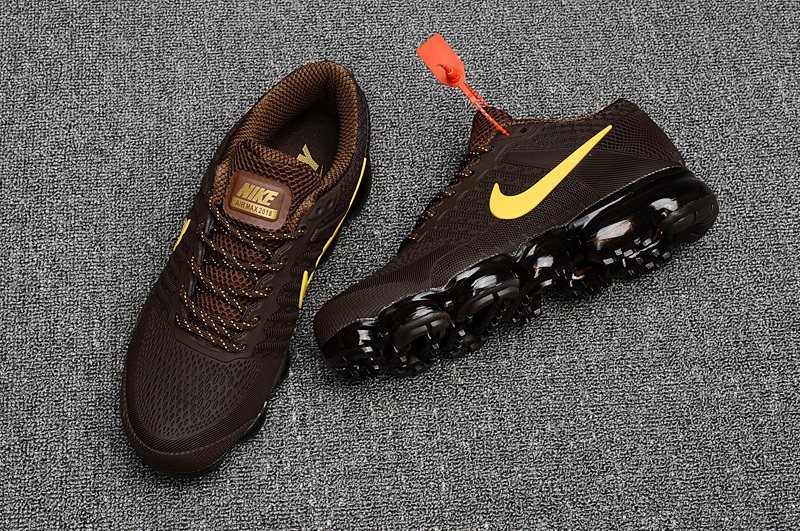 nike vapormax flyknit utility triple brown