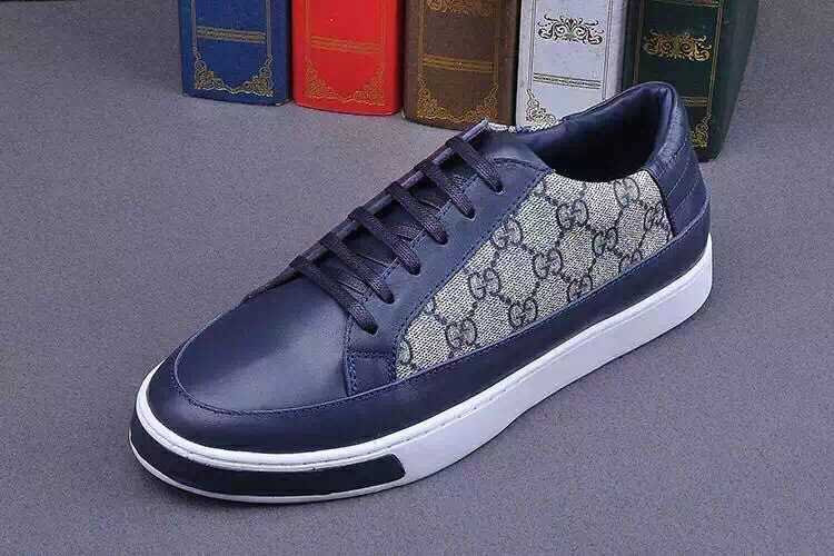 chaussure gucci bleu