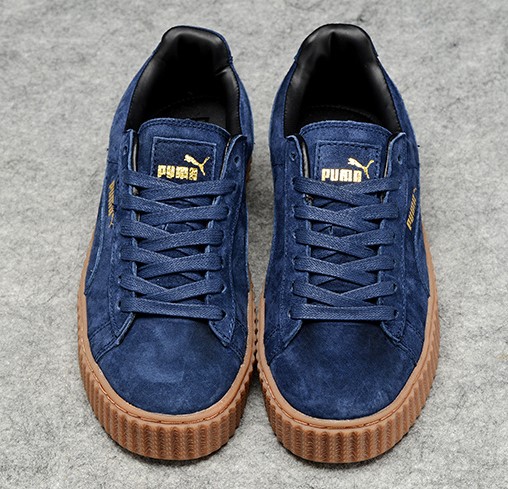 puma creepers femme bleu