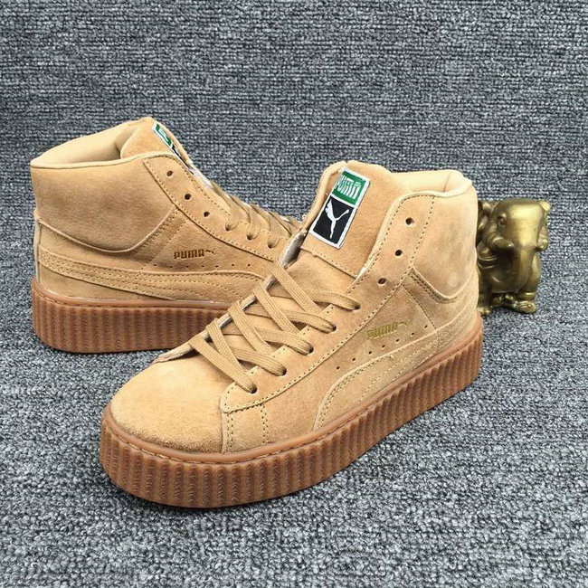 chaussure puma brun