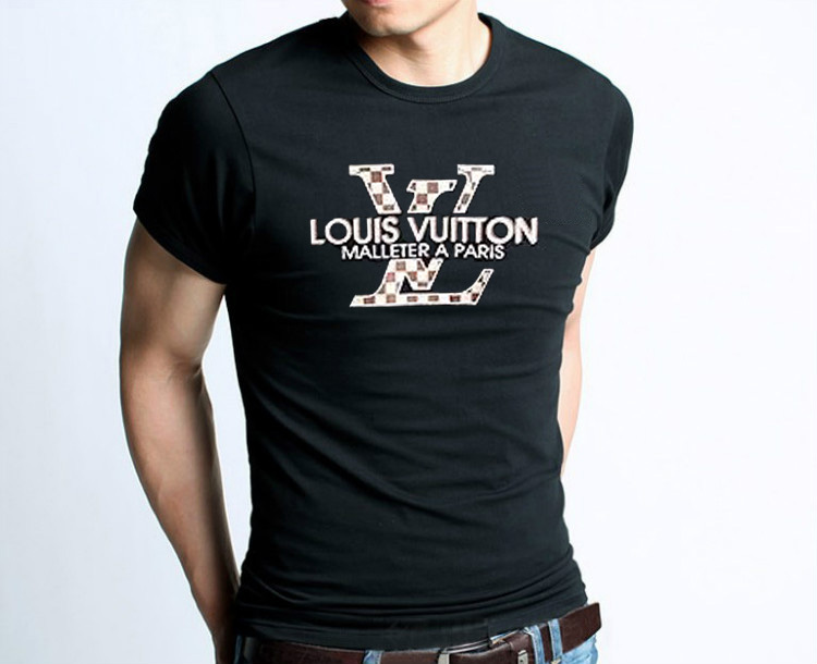 louis vuitton pas cher tee shirt,Tee shirt Louis Vuitton men pas cher cotton MALLETER A PARIS