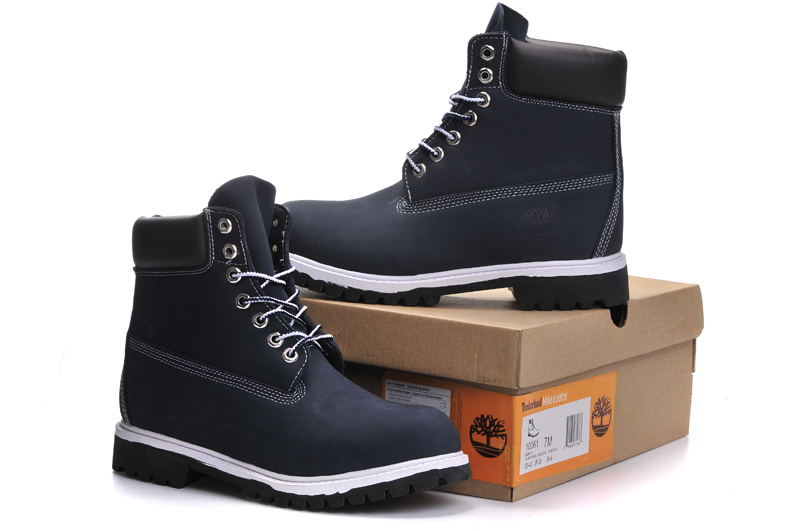 timberland homme bleu pas cher