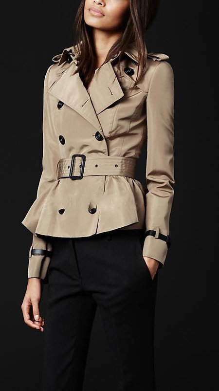 manteaux burberry femme