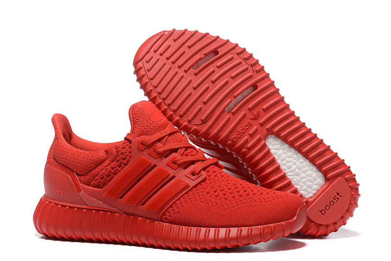 yeezy ultra boost all red