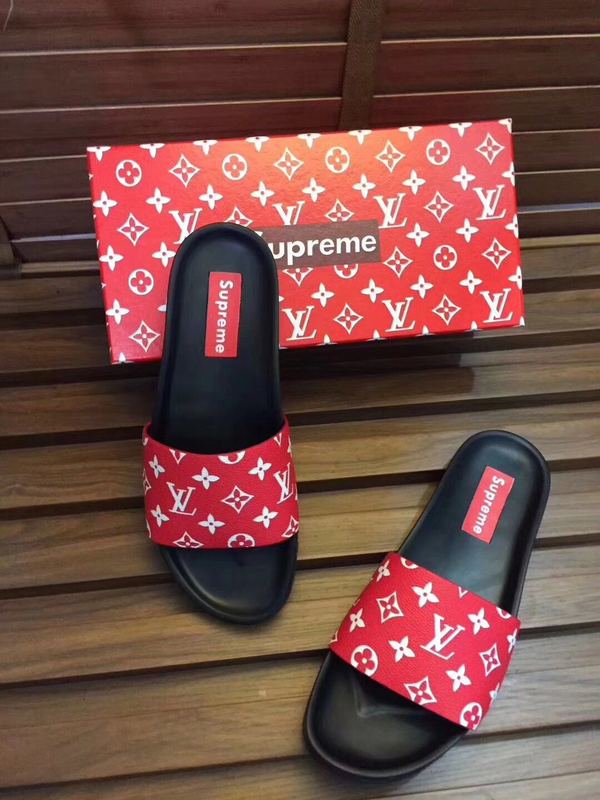 louis vuitton supreme sandals