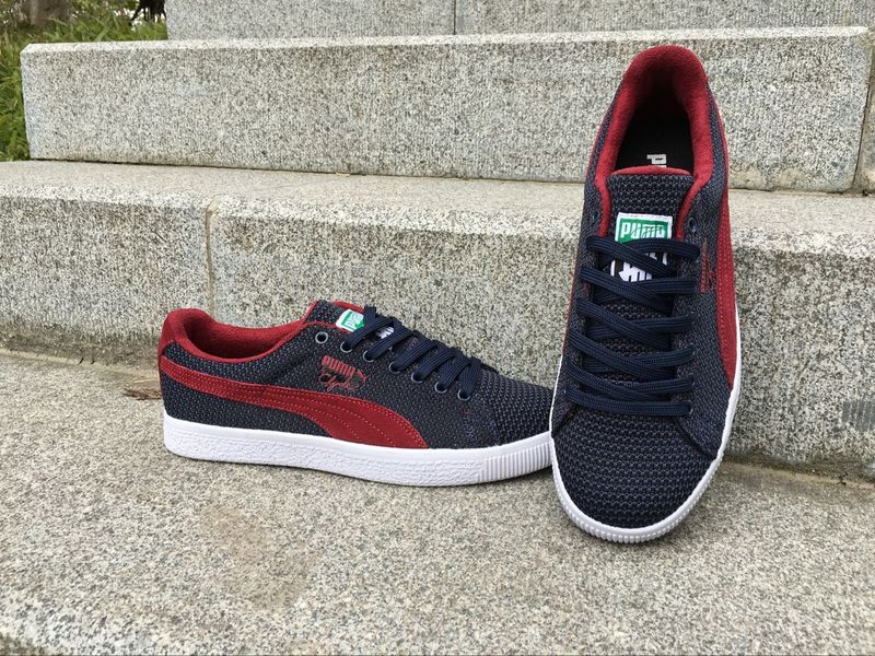 puma suede leopard rouge