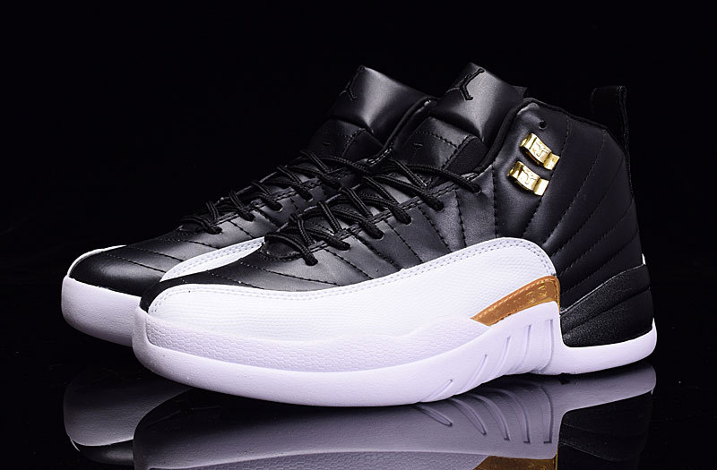 jordan 12 black gold