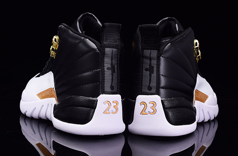 new black and gold jordans