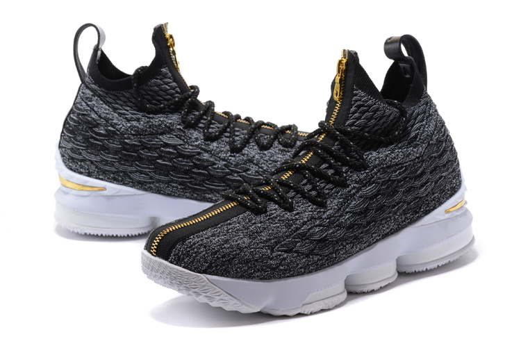 lebron 15 gold and black