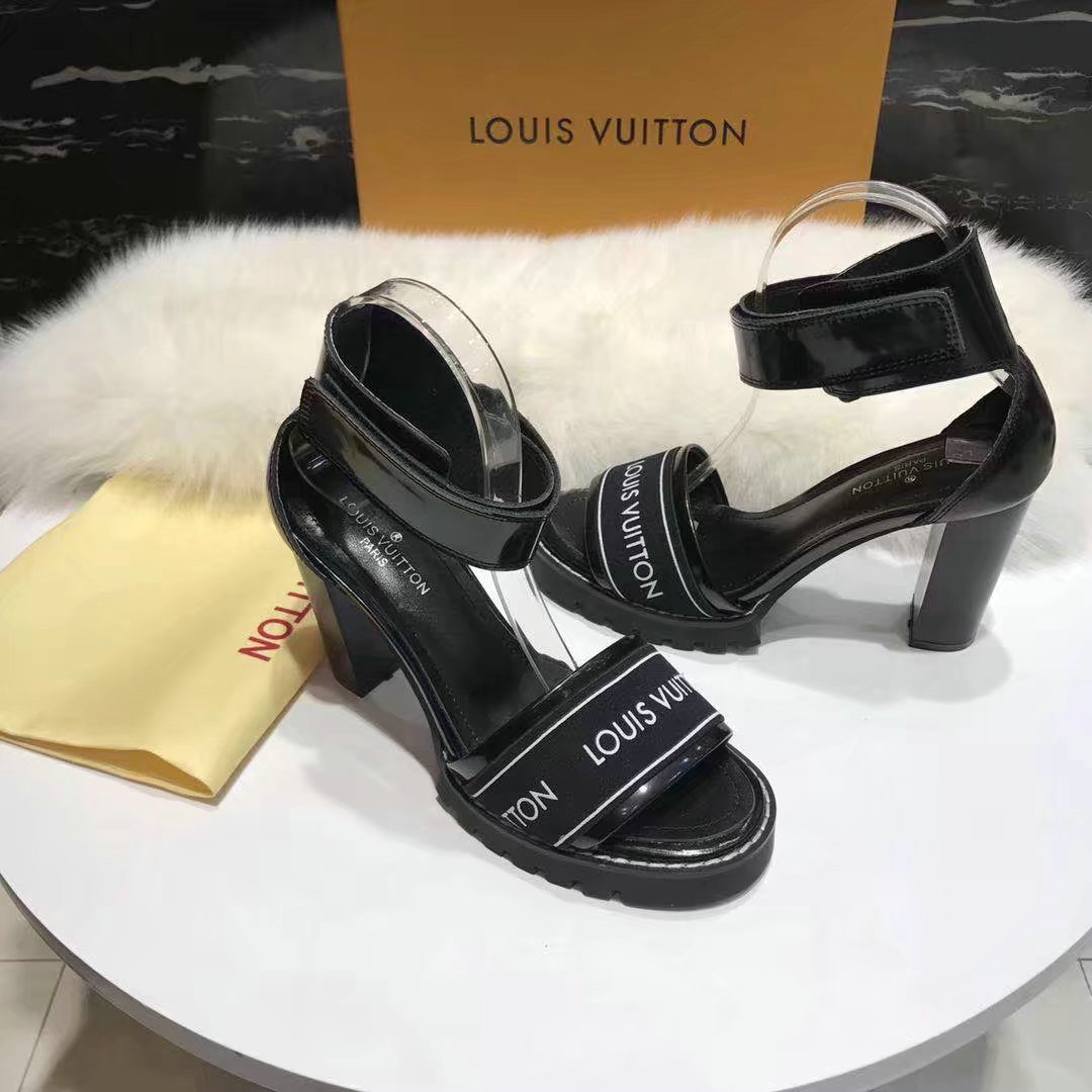 sandale a talon louis vuitton