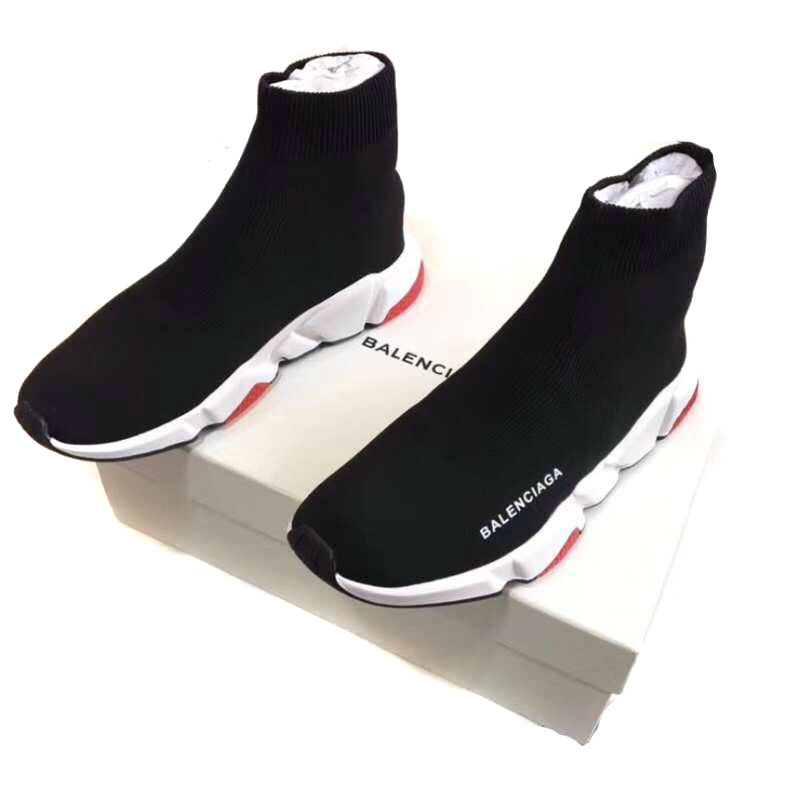 balenciaga noire et rouge