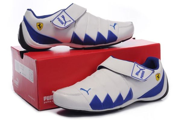 puma ferrari bleu