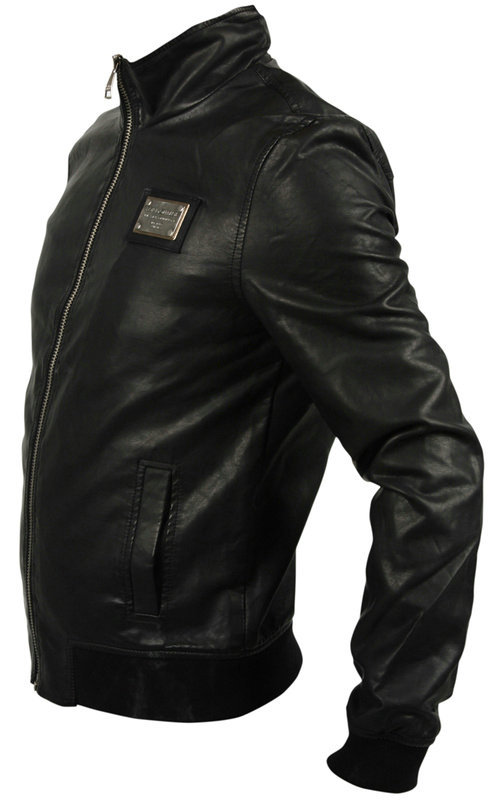 blouson cuir dolce gabbana