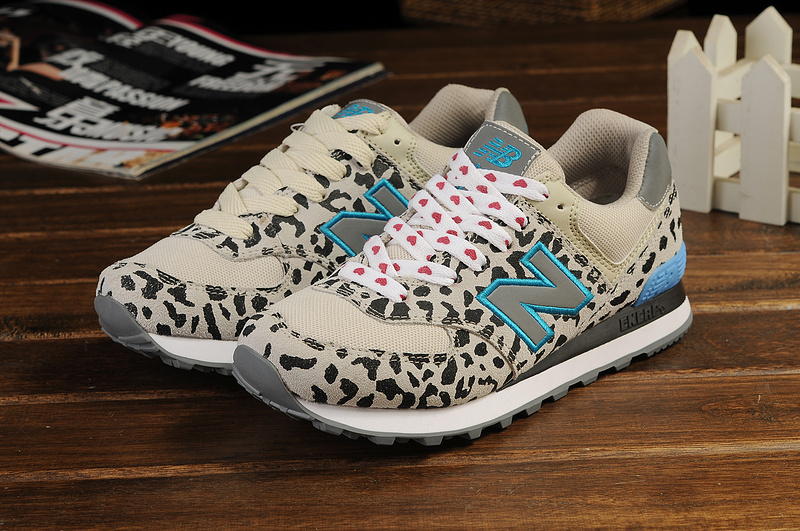 new balance 574 femme leopard