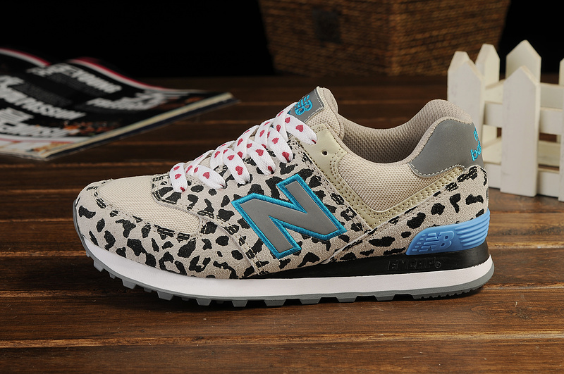 new balance 574 femme leopard