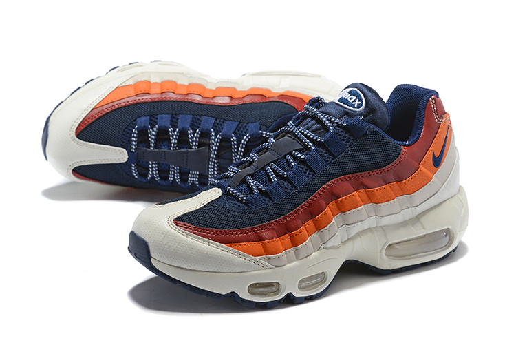 air max 95 navy blue and red